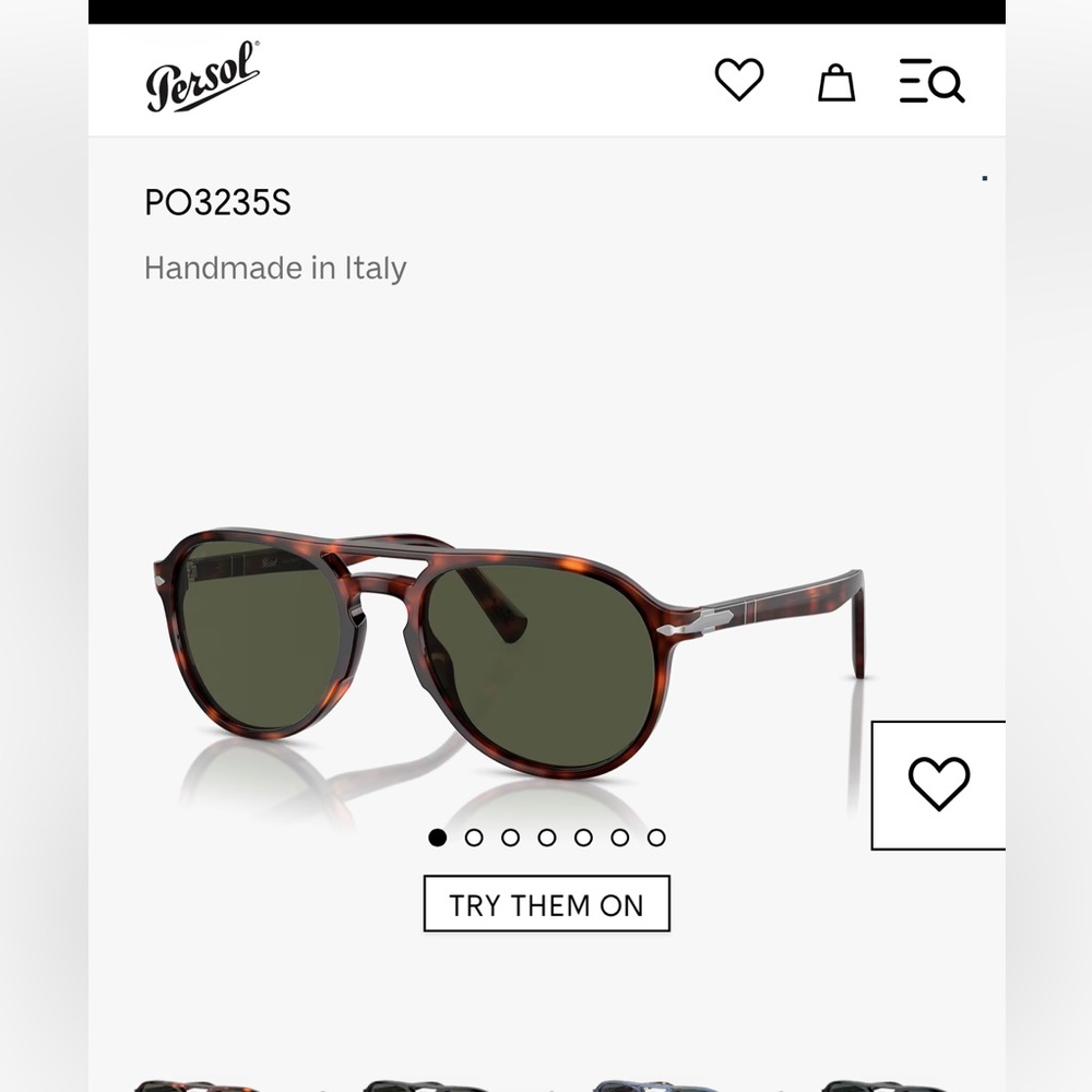 Persol Tortoise Shell Sunglasses